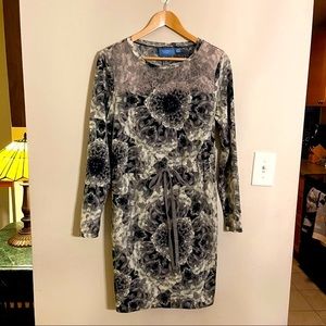 Simply Vera Wang Black & White Dress, Sz M